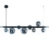 Подвесная люстра Indigo Canto 11026/10PL Black V000241