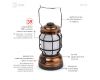 Фонарь кемпинговый Факел на батарейках Эра KB-801 Б0054042