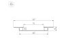 Профиль Arlight FANTOM-W75-DUAL-2000 WHITE 039946