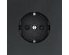 Розетка со шторками Voltum S70 VLS040207 (графит)
