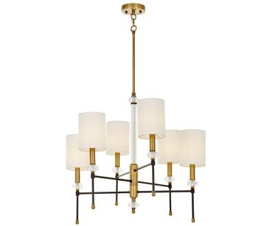 Подвесная люстра Lumina Deco Rodezio LDP 1229-6-NF MD