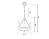 Подвесной светильник Wertmark Brenda WE586.03.023