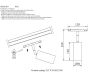 Трековый магнитный светильник Crystal Lux CLT 0.33 003 20W BL TUYA