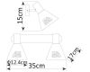 Спот Arte Lamp Cono A5218AP-2WG