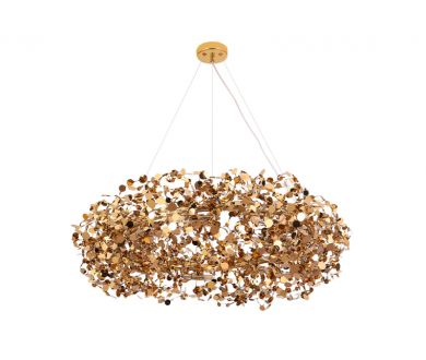 Подвесная люстра Crystal Lux GARDEN SP9 D800 GOLD
