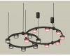 Комплект подвесного светильника Ambrella Light Techno Ring XR92091310 (A9209x2, C9242, C9238, N8486, N8484)