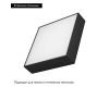 Потолочный светильник Arlight IM-QUADRO-EMERGENCY-3H-S250x250-28W Warm3000 (BK, 120 deg, 230V) 041008