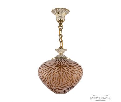 Подвесной светильник Bohemia Ivele Crystal 7003P/23 GW Amber-White/H-1A
