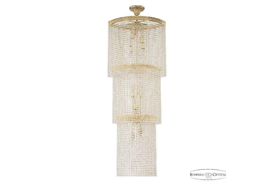 Каскадная люстра Bohemia Ivele Crystal 83303/55IV-150 G