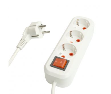 Удлинитель трехместный Stekker Home 49356