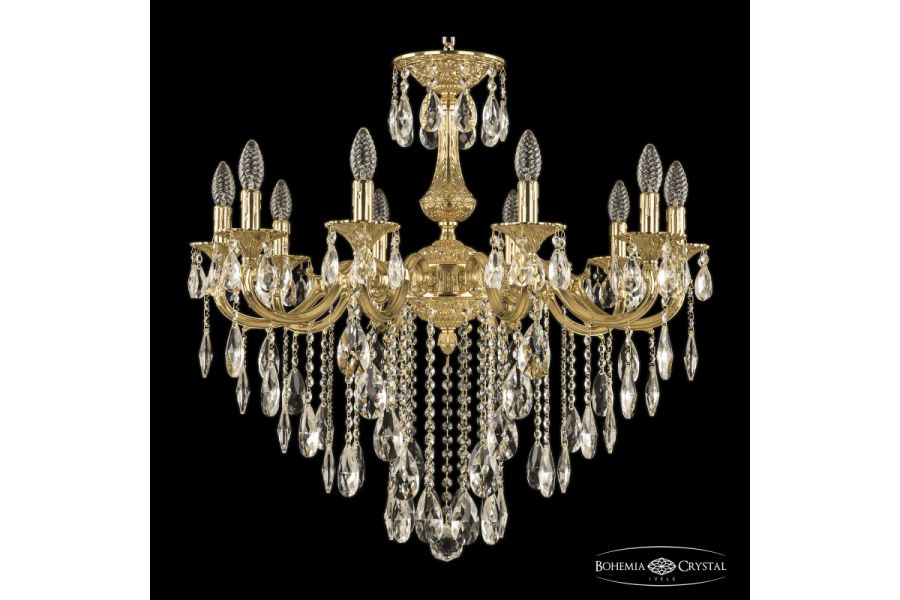Подвесная люстра Bohemia Ivele Crystal Verona 72101/10/250 B G