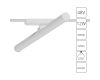 Трековый магнитный светильник Arte Lamp Rapid A1165PL-1WH