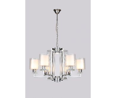 Подвесная люстра iLamp King RM6201-6 CR+CL
