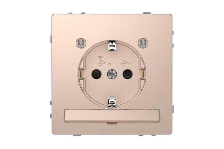 Розетка Schneider Electric Merten D-Life 16A с/з и LED модулем MTN2304-6051