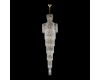 Каскадная люстра Crystal Lux ABRIL SP28 GOLD