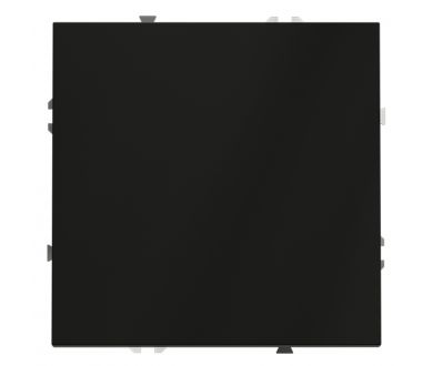 Проходной переключатель одноклавишный Voltum S70 VLS010308 (черный матовый)