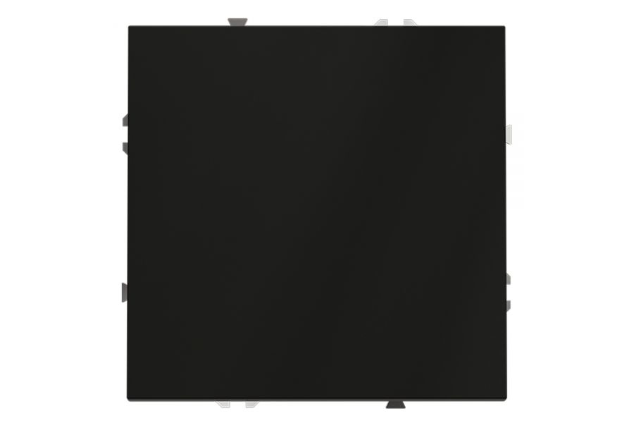 Проходной переключатель одноклавишный Voltum S70 VLS010308 (черный матовый)