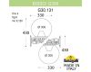 Уличный настенный светильник Fumagalli G30.131.000.AXE27