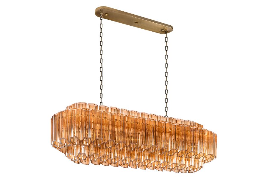 Подвесная люстра Loft IT Celebration 10579/1000R Amber