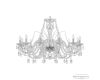 Подвесная люстра Bohemia Ivele Crystal 105/12/360 Ni