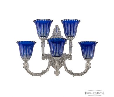 Бра Bohemia Ivele Crystal Florence 7109B15/3+2/210 NW P2 U Clear-Blue/H-1K