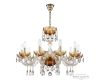 Подвесная люстра Bohemia Ivele Crystal 5417/10/240 G Amber/M-1H