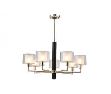 Люстра на штанге Crystal Lux MAESTRO SP-PL7 GOLD