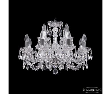 Подвесная люстра Bohemia Ivele Crystal 1402/8+4/195 Ni