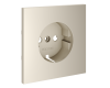 Накладка для розетки с заземлением Voltum S70 (кашемир) VLS000603