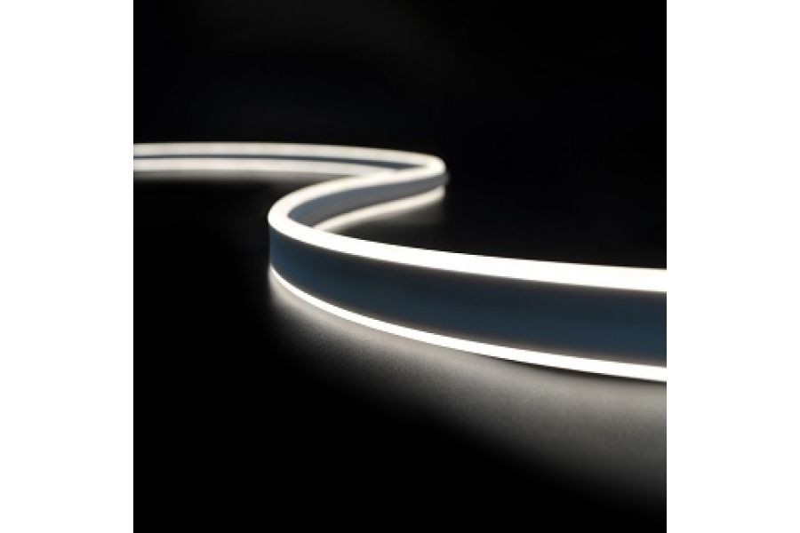 Светодиодная лента герметичная Arlight WAVE-SIDE-DOUBLE-A120-16x15mm 24V White6000 (15 W/m, IP67, 5m, wire x1) (Вывод боковой) 059720