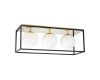 Потолочный светильник Lumina Deco Maldini LDC 8060-3 F.GD+BK