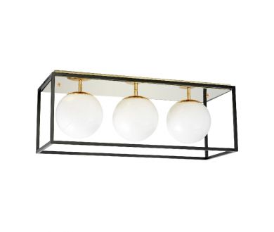 Потолочный светильник Lumina Deco Maldini LDC 8060-3 F.GD+BK
