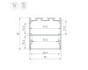 Алюминиевый профиль Arlight LINE-S-5050-2000 ANOD 041644