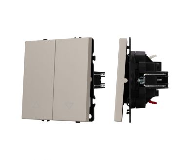 Механизм выключателя управления шторами Arlight SWT-NOBE-MKR2-SFPL-CA (230V, 10A) (Кашемир) 059434