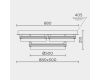 Потолочный светильник Modelight MDL.1058.880CL WH
