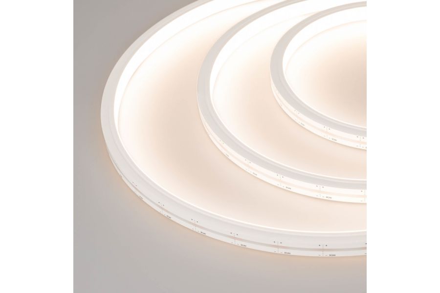 Лента герметичная Arlight MOONLIGHT-TOP-M252-13x12mm 24V White-MIX (12 W/m, IP67, 2216, 5m, Wire x1) 038605