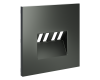 Накладка для розетки акустической 4-местной  Voltum S70 (титан) VLS001506