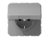 Розетка штепсельная Schuko Jung CD1520BFKLGR