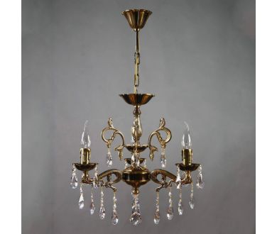 Подвесная люстра Ambiente Leon 2128/3 PB Tear Drop