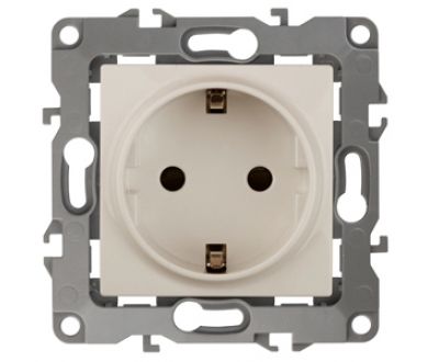 Розетка 2P+E Schuko Эра 12-2001-02 Б0014682