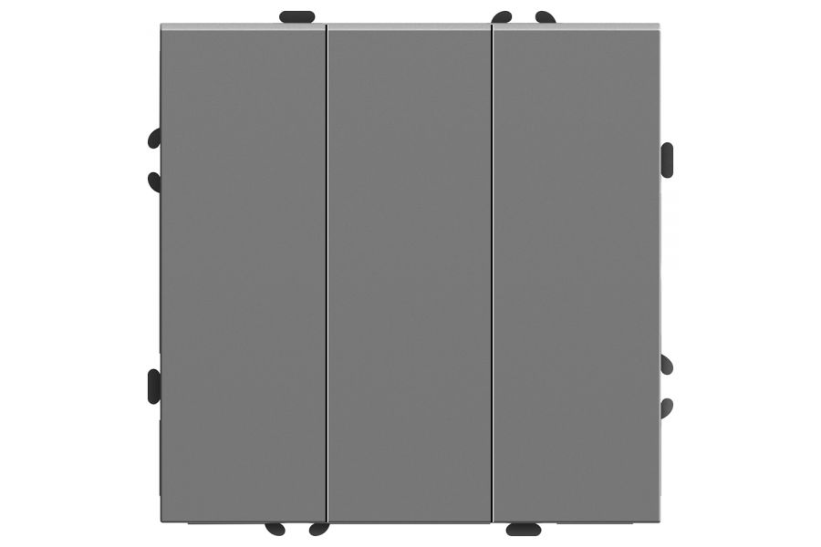 Выключатель трехклавишный Stekker RSW10-5108-10 Эмили 49948