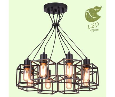 Подвесная люстра Lussole Loft Badger GRLSP-9541