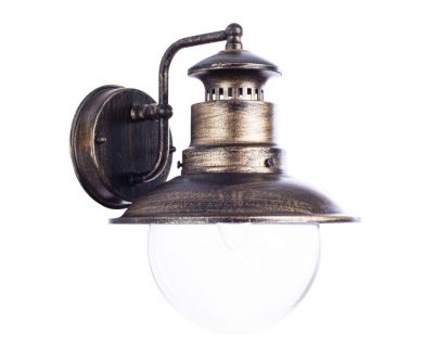 Уличный настенный светильник Arte Lamp Amsterdam A1523AL-1BN