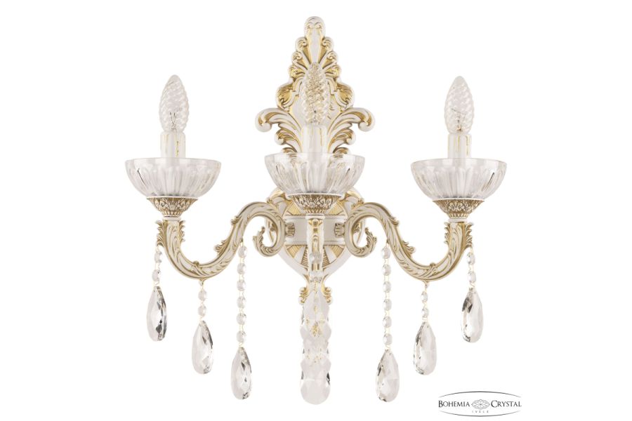 Бра Bohemia Ivele Crystal AL7901B15/3/175 B WMG P Clear/M-1H