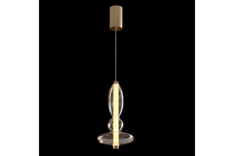 Подвесной светильник Crystal Lux QUASAR SP10W LED AMBER