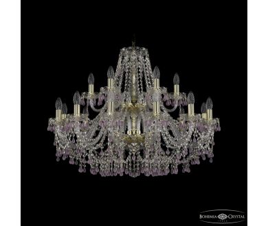 Подвесная люстра Bohemia Ivele Crystal 1410/10+5/300/2d G V7010