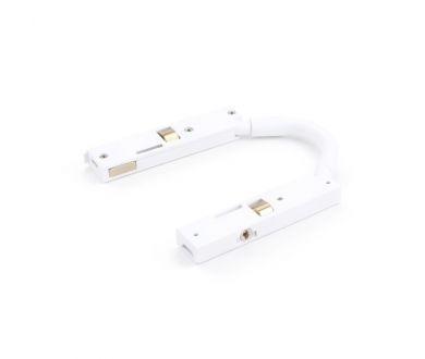 Коннектор гибкий для магнитного шинопровода Arlight MAG-MICROCOSM-CON-FLEX-LONG-POWER (WH) (IP20 Пластик) 062989