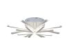 Потолочная люстра Reluce 09824-3.3-4+4 WH