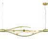 Подвесная люстра Indigo Flusso 11025/7P Gold V000231