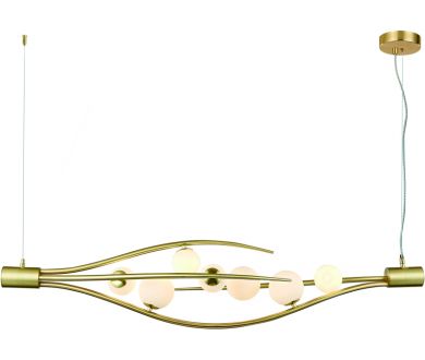Подвесная люстра Indigo Flusso 11025/7P Gold V000231